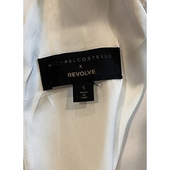 Michael Costello x Revolve White Lace Mini Dress Women's Size Small Cocktail - Picture 4 of 4